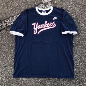Vintage Y2K 2006 Nike New York Yankees t shirt Sz XL